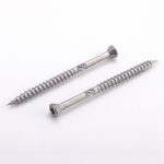Parafuso Torx de cabeça chata para madeira